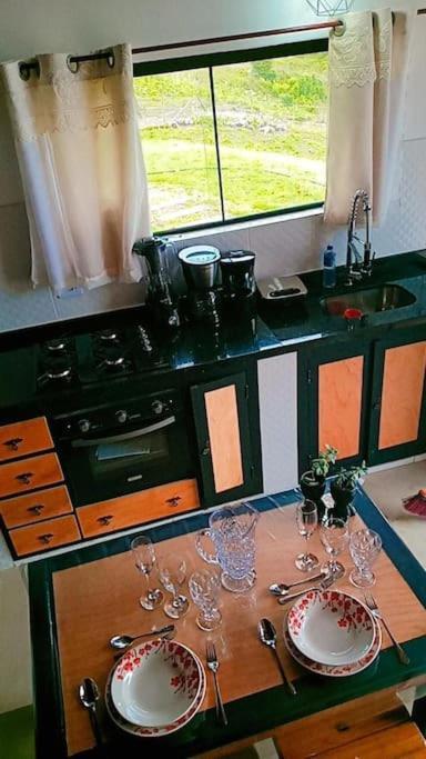 Chale Com Vidros E Hidromassagem Vila São Bento do Sapucaí Exterior foto