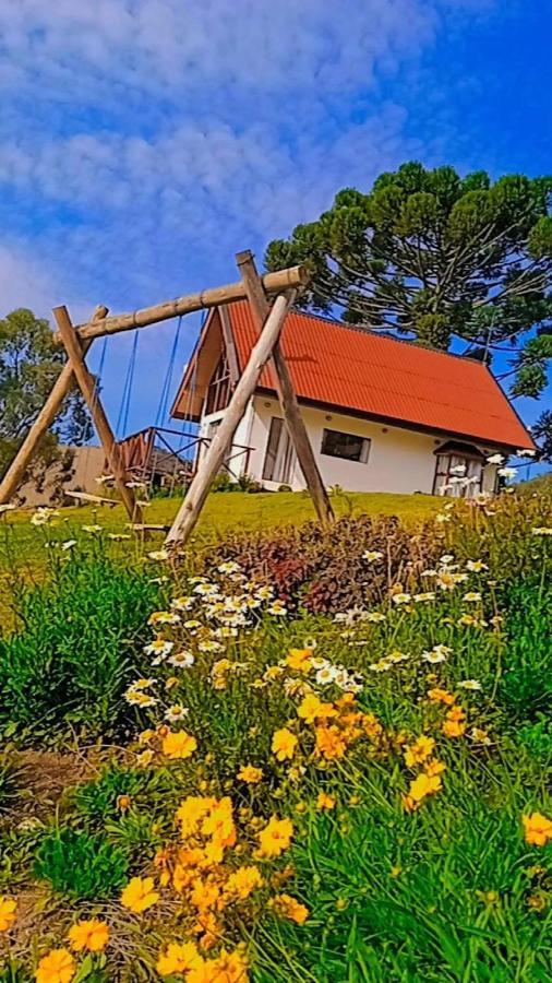 Chale Com Vidros E Hidromassagem Vila São Bento do Sapucaí Exterior foto